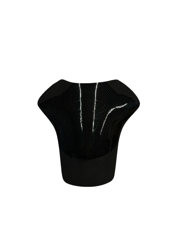 Yamaha R1 1998-2001 carbon tank protector, scratch-resistant shield