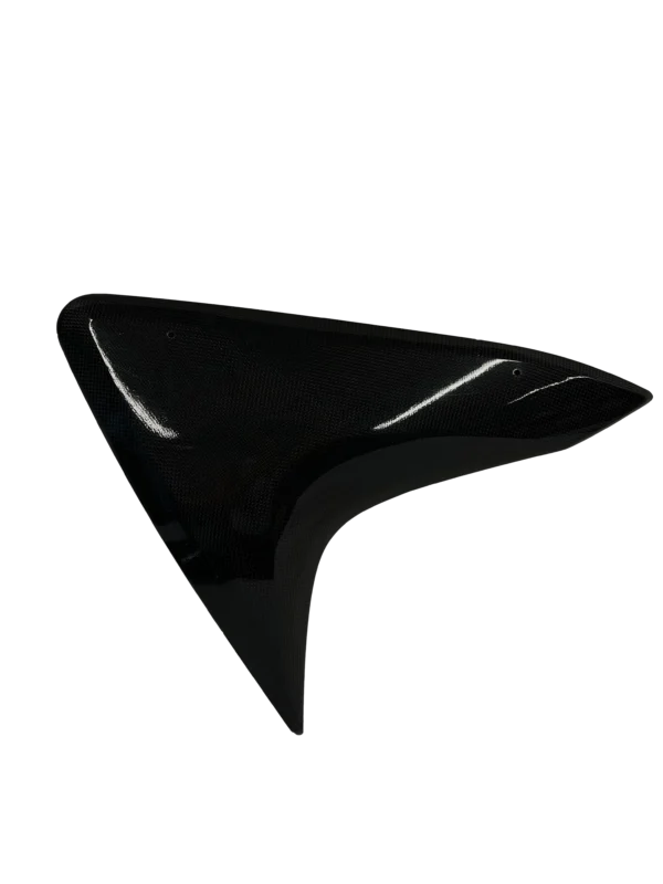 Yamaha 125 carbon fiber side panels, lightweight pair for enhanced style