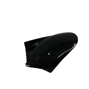 Protect your Aprilia Mille’s rear wheel with this Carbon Fiber Rear Hugger. Engineered to block road debris, this hugger adds a sleek, high-performance look, enhancing your Mille’s style and functionality.